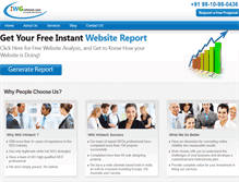 Tablet Screenshot of iwginfotech.com